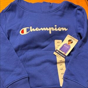 Champion Kids Royal Blue Hoodie